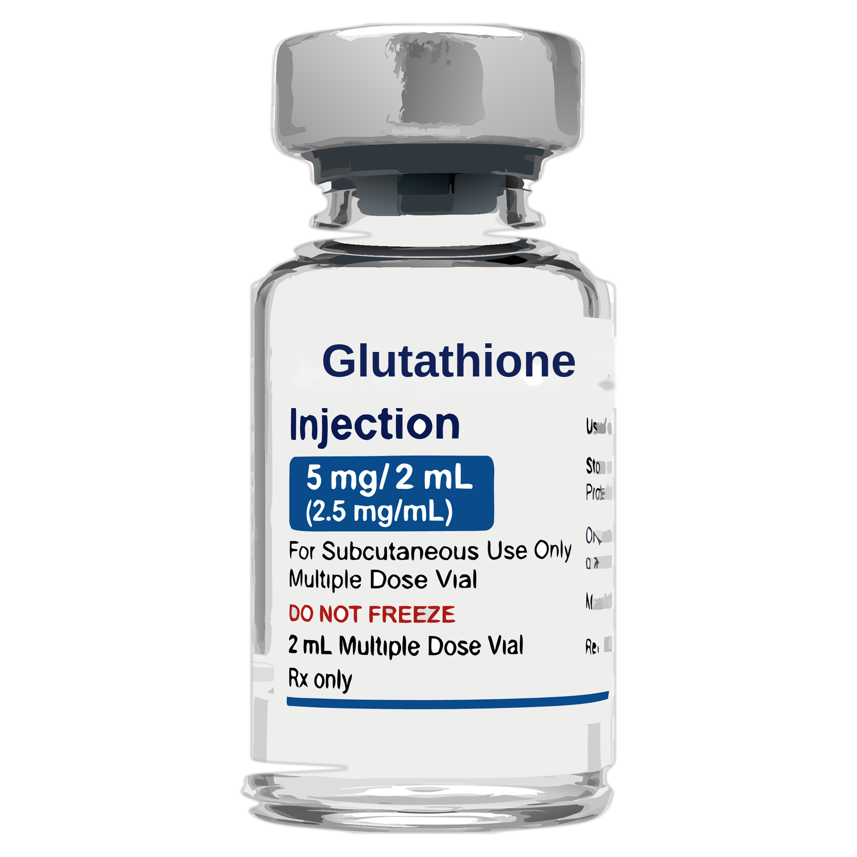 Glutathione vial