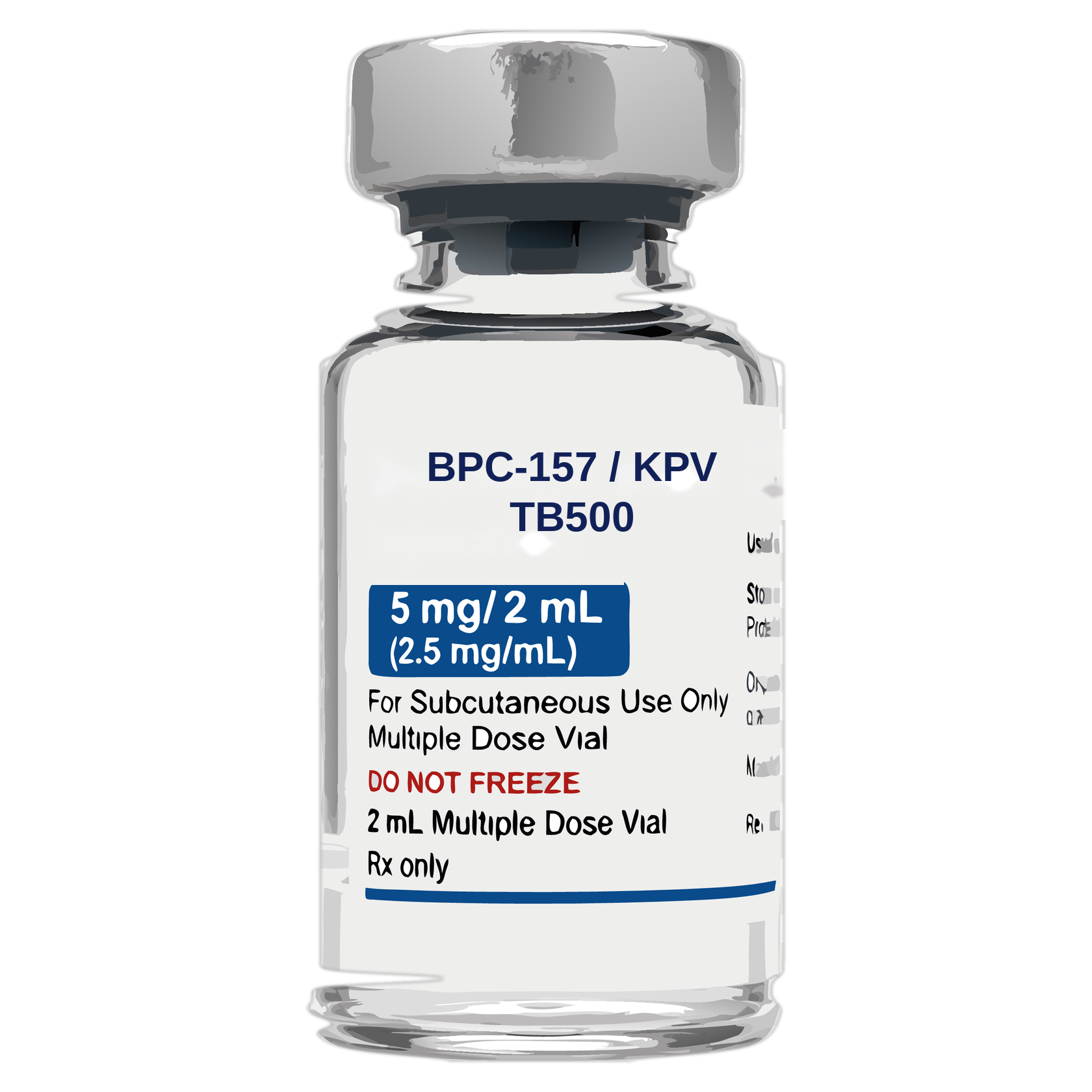 BPC-157 / KPV / TB-500 vial